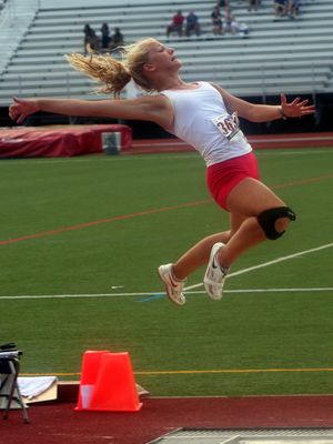 Emma Fitzgerald medalled at the 2011 USATF Junior Olympic Nationals. (Photo: Kikki)