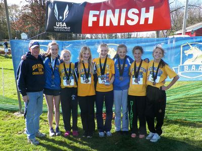 Three time winning girls team - Diamond Middle School of Lexington. (Photo: Steve Vaitones)