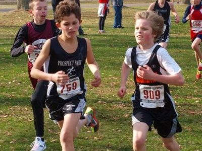 Willem Landis (909) of Middlebury VT earned a spot on the Nationals starting line, placing 17th in the Midget Boys race at Regionals. (Photo: Angela Cobrin-Landis)