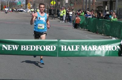 Kevin Johnson (Western Mass Distance Project) won the 2013 New Bedford Half-Marathon.