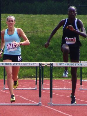  Young Women's 400 meter hurdles (Photo: Vera Vaitones)