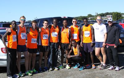 Team RUN convincingly won the men's team race(Photo: Mark Coddaire)
