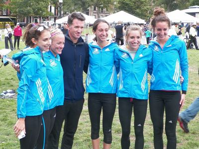 The B.A.A. won the USA National 10K Team Championship at the Tufts 10K for Women. (SV photo)