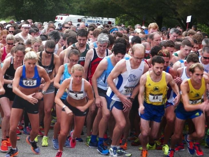 Start of the Bobby Doyle 5 Mile. (USATF-NE photo)