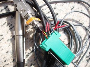 DB9 to RJ11 adapter
